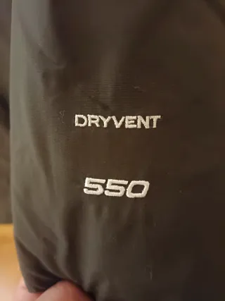 Parka The North Face verde talla XL niña