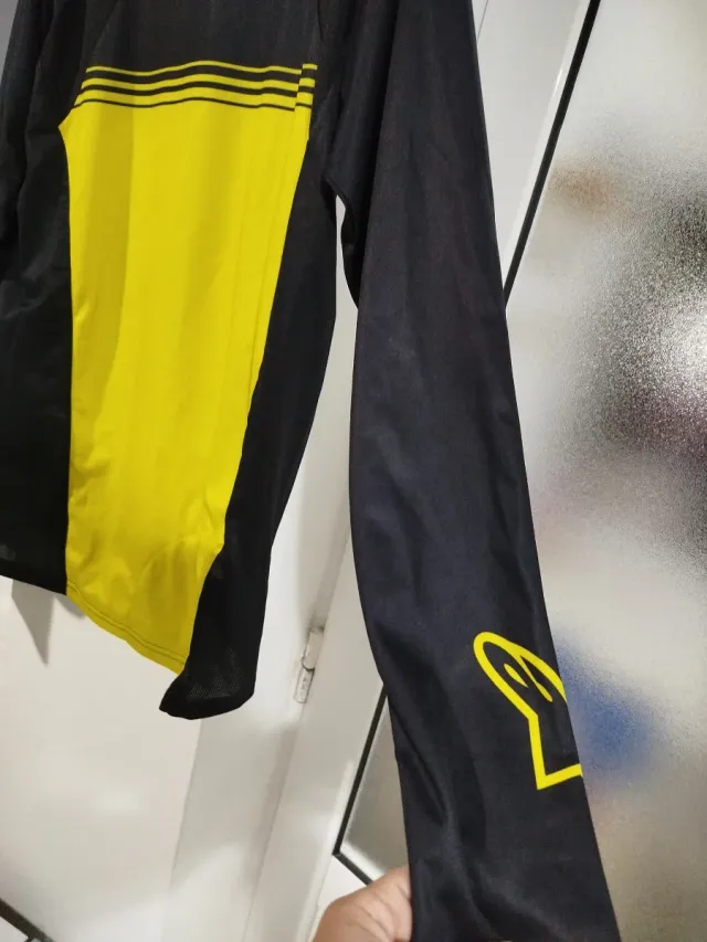 Camiseta Alpinestars Enduro Negra/Amarilla Talla M