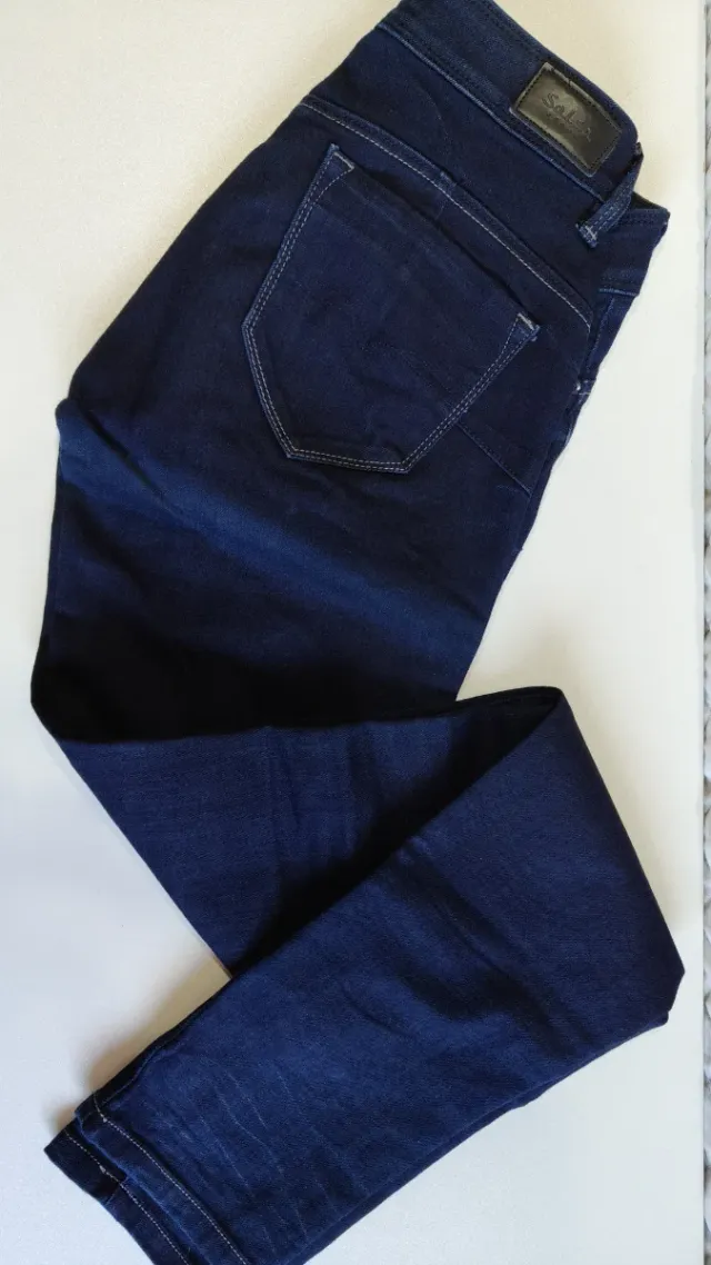 Pantalón vaquero Salsa azul oscuro,push up