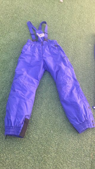 Pantalón de esquí mujer azul T42