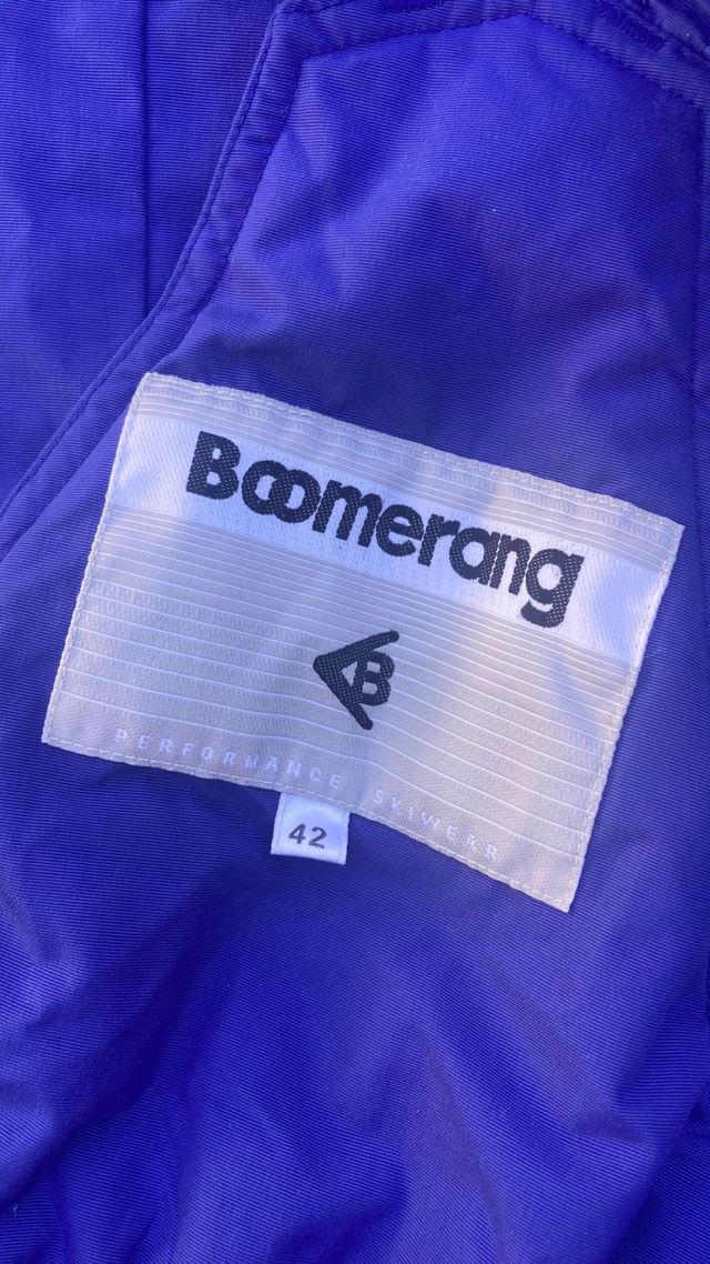 Pantalón de esquí mujer azul T42