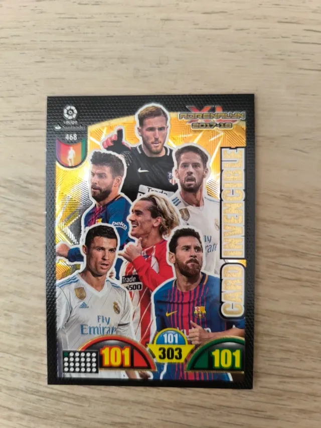 Carta Invencible Adrenalyn 2017-18