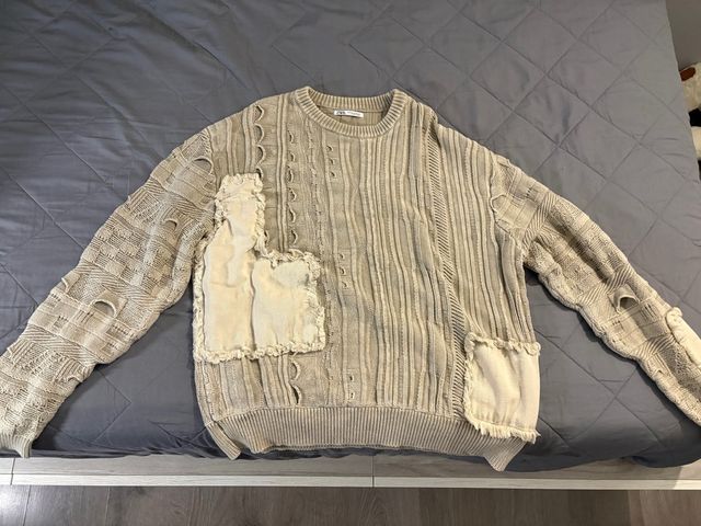 Jersey ZARA Beige Talla Única