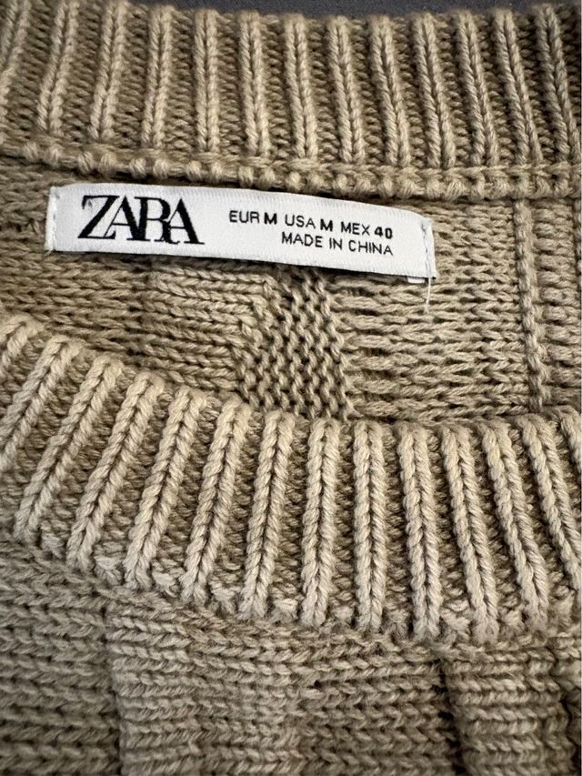 Jersey ZARA Beige Talla Única