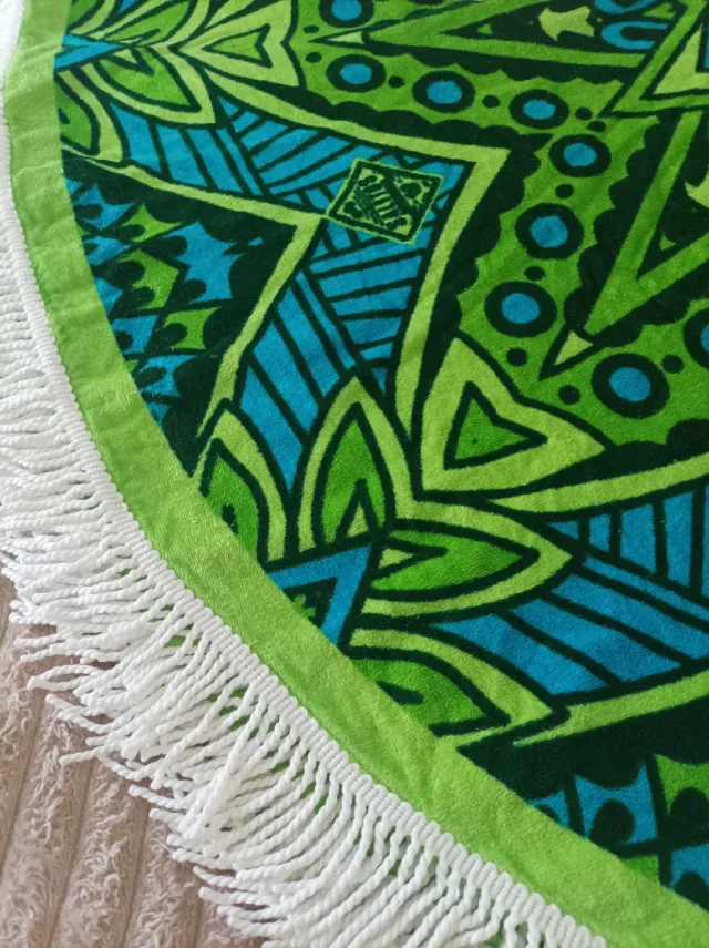 Toalla Redonda Playa 150 cms Nueva!