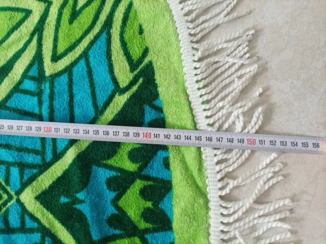 Toalla Redonda Playa 150 cms Nueva!