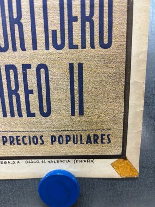 Cartel Toros Valencia 19 Julio 1970