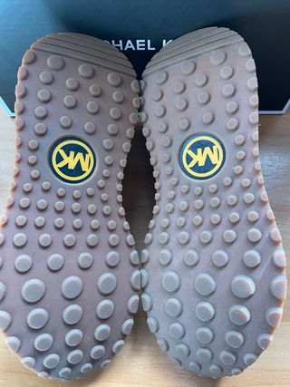 Sneakers Michael Kors Uomo 41 Verde Arancio