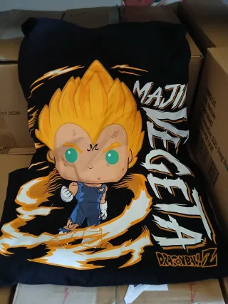 Camiseta Majin Vegeta Dragon Ball Z Talla M