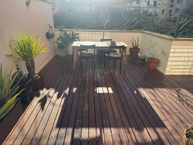 Tarima madera tropical IPE exterior terraza. 36m2