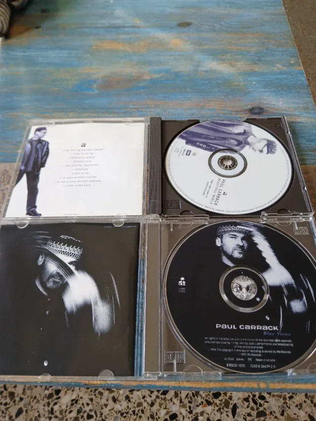 2 CDs Paul Carrack - Beautiful World & Blue Views