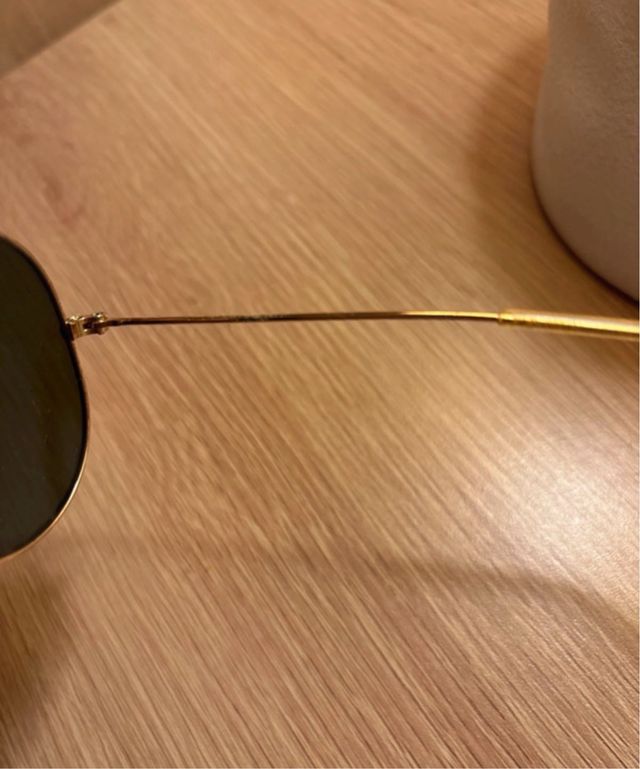 Gafas Ray-Ban Aviador Vintage Doradas