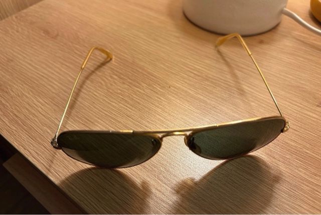 Gafas Ray-Ban Aviador Vintage Doradas