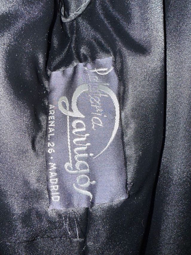 Abrigo Largo Astracán Negro