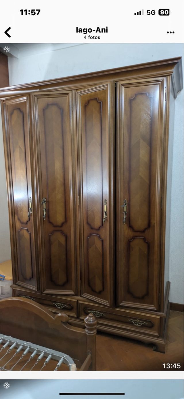 Habitación madera maciza