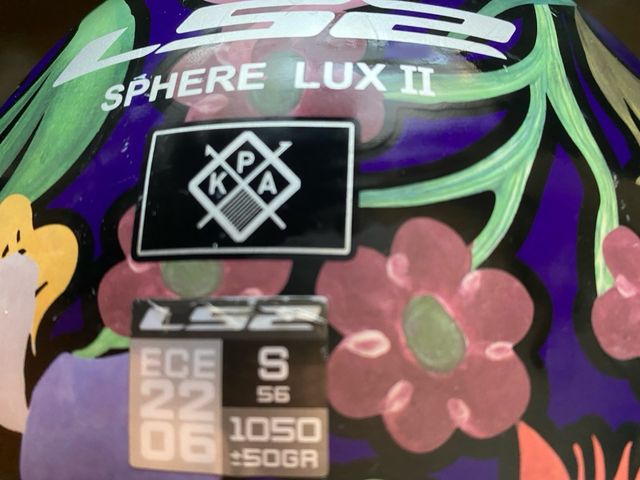 Casco Moto Sphere Lux 2 Taglia S. Ls 2.