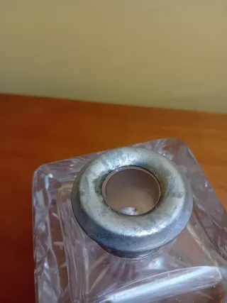 Juego tocador cristal tallado