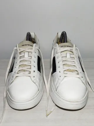 sneakers emporio armani scarpe in pelle chaussures