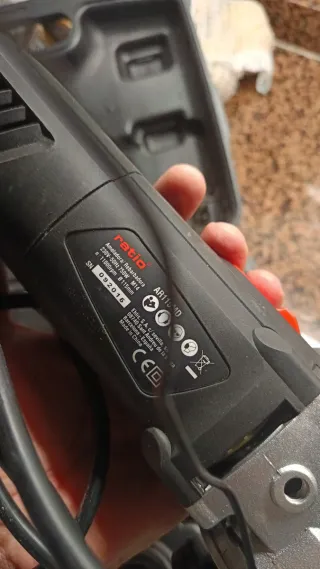 Radial Amoladora AR115W cambio por taladro