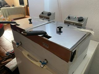 Freidora Industrial Doble Seno marca DIMASA