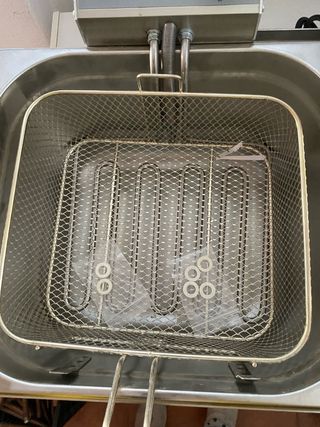 Freidora Industrial Doble Seno marca DIMASA