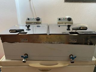 Freidora Industrial Doble Seno marca DIMASA