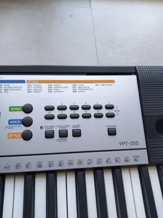 Teclado Yamaha YPT-255