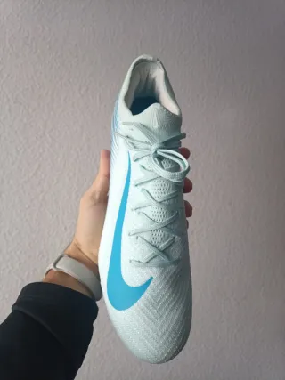 Botas Fútbol Nike Mercurial Azules Talla 42