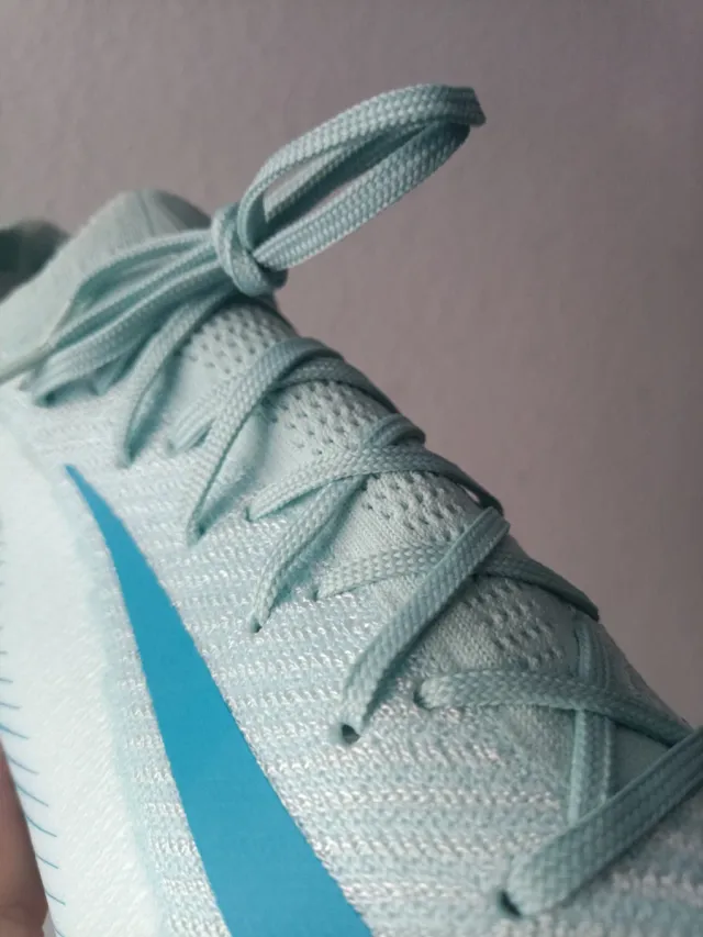 Botas Fútbol Nike Mercurial Azules Talla 42