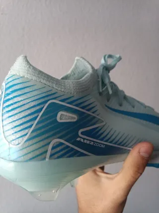 Botas Fútbol Nike Mercurial Azules Talla 42