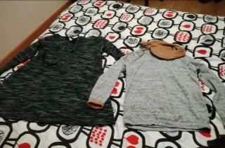 Jersey blanco mujer talla M