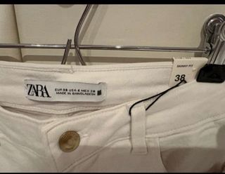 Pantalones Skinny Zara Talla M/38