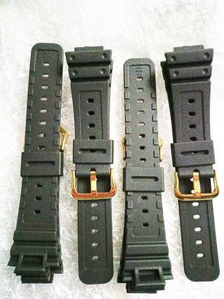 4 x Correas Casio G-shock Gold 16mm.