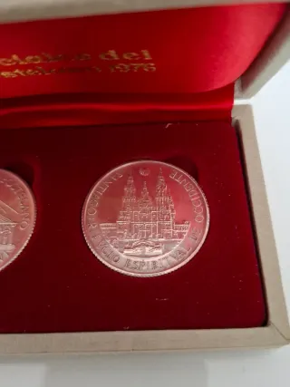 3 Medallas Año Santo Compostelano 1976