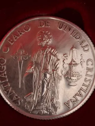 3 Medallas Año Santo Compostelano 1976