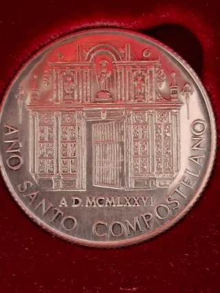 3 Medallas Año Santo Compostelano 1976