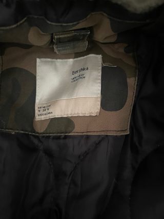 Chaquetón de invierno camuflaje