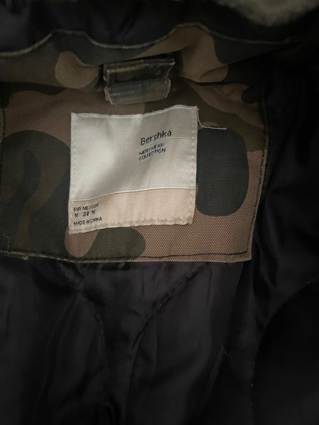 Chaquetón de invierno camuflaje