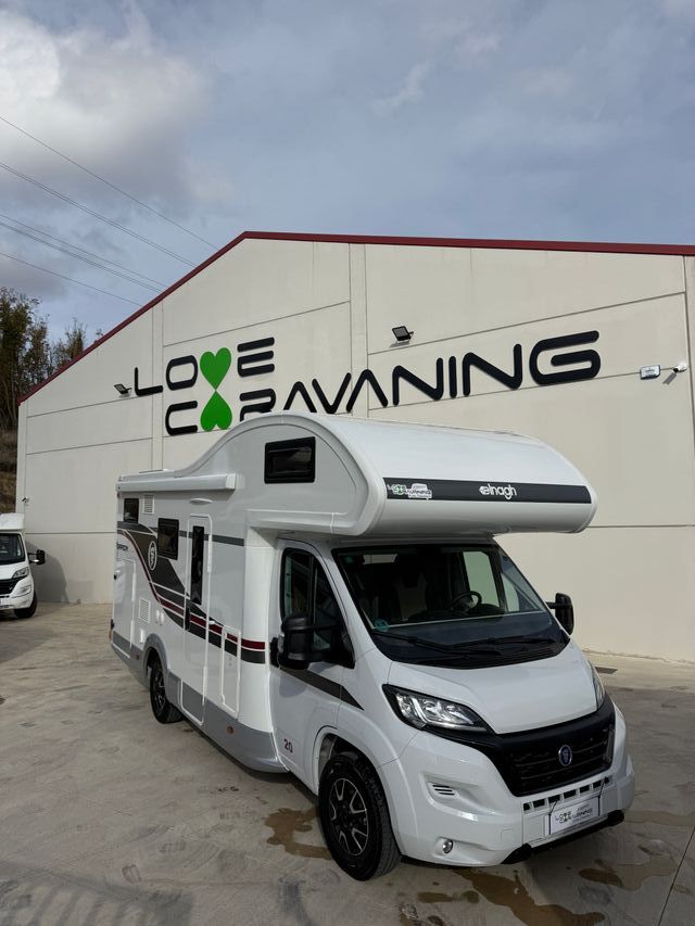 Autocaravana capuchina de ocasión Elnagh Baron 20