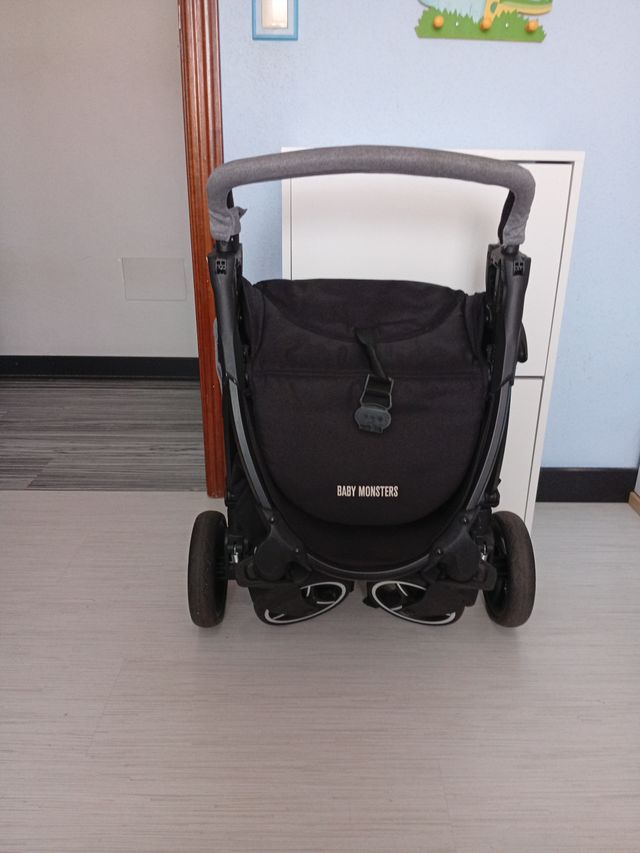 Silla de paseo Baby Monsters gris