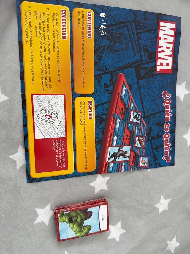 Juego Quién es Quién Marvel