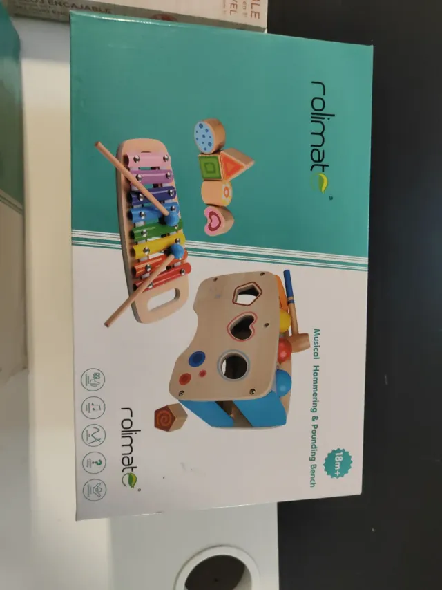 Lote Juguetes Bebé WinFun, Potato Head, Rolimate