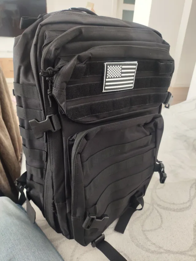 Mochila Táctica Militar Negra