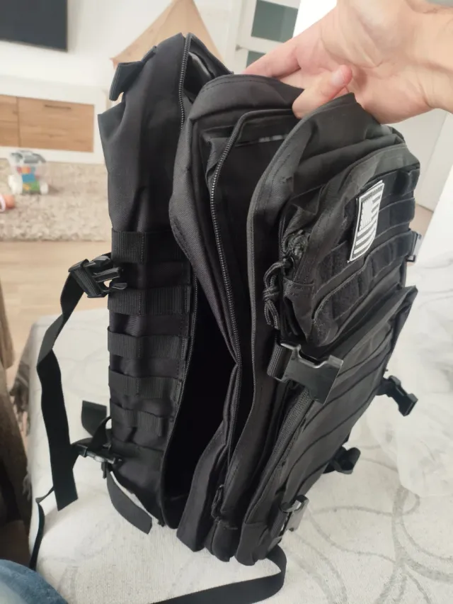 Mochila Táctica Militar Negra