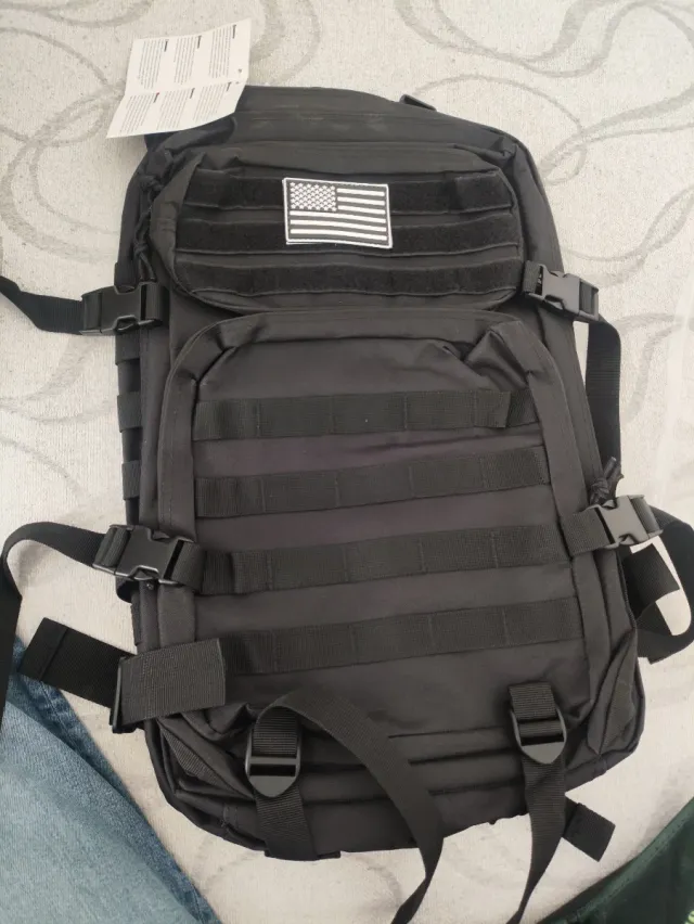 Mochila Táctica Militar Negra