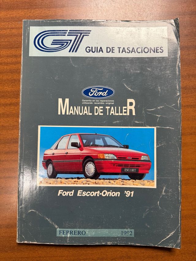 manual taller Ford escort-Orión 91