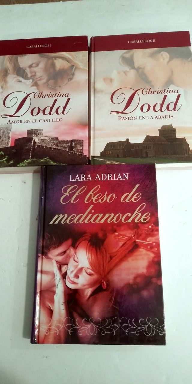 Lote 15 libros románticos grandes