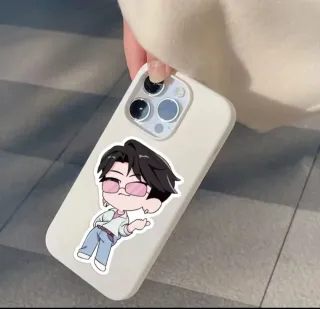 8 Pegatinas personajes anime