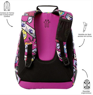 Mochila Totto Rayol Kitsune Nueva