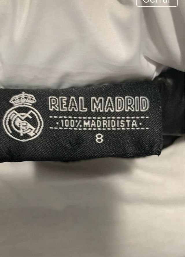 Chaqueta Real Madrid RM Negra